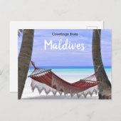 モルディブはがき シーズンポストカード (正面/裏面)