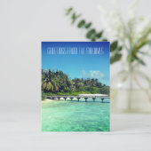 モルディブはがき ポストカード (スタンド正面)