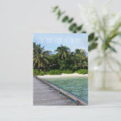 モルディブはがき ポストカード (スタンド正面)