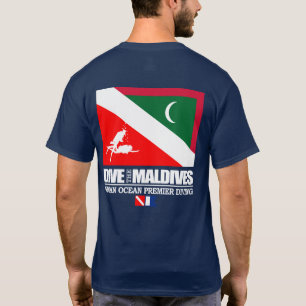 モルディブを飛ぶ(sq) tシャツ