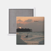 モルディブアットサンセット マグネット (正面/裏面)