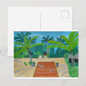 モルディブカード ポストカード (正面/裏面)