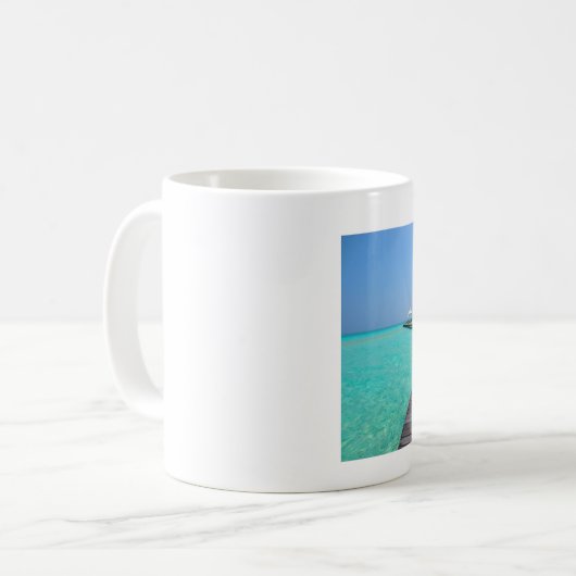 モルディブコーヒーマグ コーヒーマグカップ (正面左)