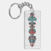 モルディブスカイライン キーホルダー (正面左)