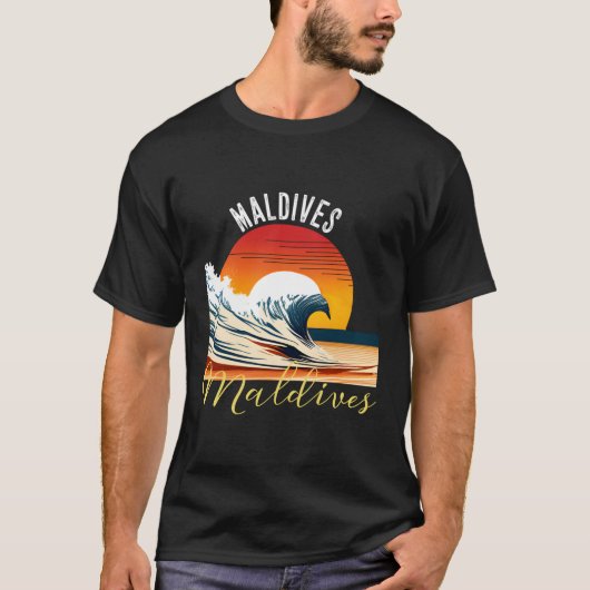 モルディブモルディブ Tシャツ (正面)