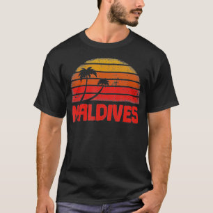 モルディブヴィンテージレトロ70sスローバック tシャツ