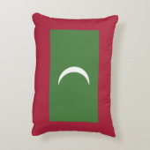 モルディブ国旗 アクセントクッション (裏面(縦))