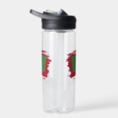 モルディブ国旗 ウォーターボトル (右面)