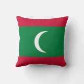 モルディブ国旗 クッション (裏面)