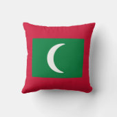 モルディブ国旗 クッション (裏面)