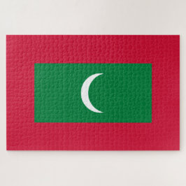 モルディブ国旗（モルディブ共和国） ジグソーパズル