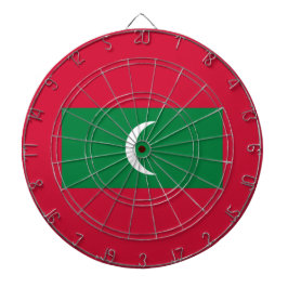 モルディブ国旗（モルディブ共和国） ダーツボード