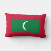 モルディブ国旗（モルディブ共和国） ランバークッション (裏面)
