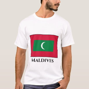 モルディブ国旗 Tシャツ