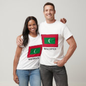 モルディブ国旗 Tシャツ (ユニセックス)