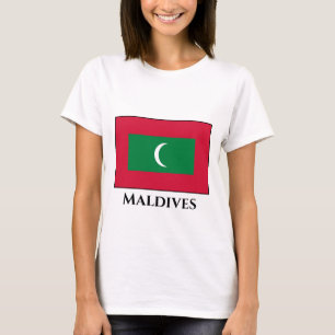 モルディブ国旗 Tシャツ