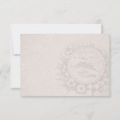 モルディブ結婚パスポート 出欠カード (裏面)