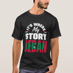 モルディブ諸島モルディブ国旗の場所My Sto Tシャツ