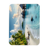 モルディブ諸島 マグネット (縦)