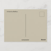 モルディブ通り ポストカード (裏面)