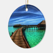 モルディブ2 セラミックオーナメント (左)