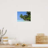 モルディブ – アトゥルガ島ポスター ポスター (キッチン)