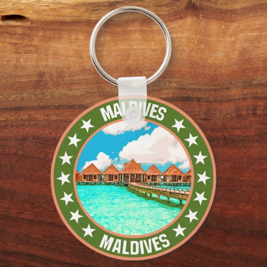 モルディブ キーホルダー (裏面)