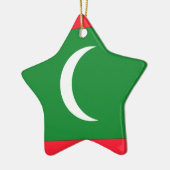 モルディブ セラミックオーナメント (左)