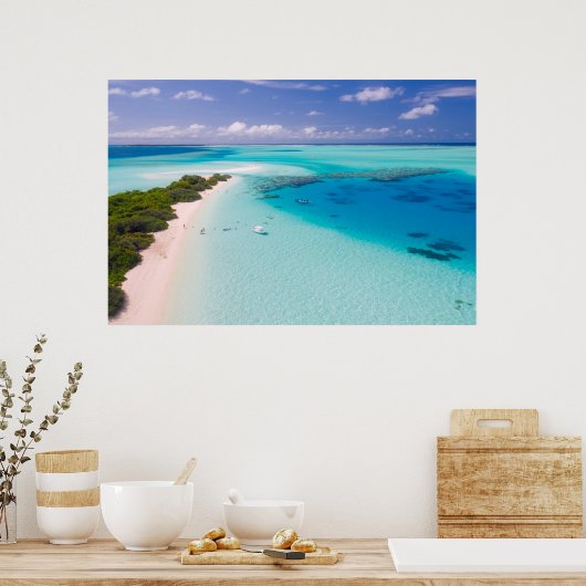 モルディブ ポスター (キッチン)