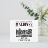 モルディブ ポストカード (スタンド正面)