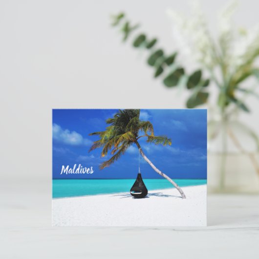 モルディブ ポストカード (スタンド正面)