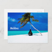 モルディブ ポストカード (正面/裏面)