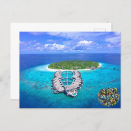 モルディブ ポストカード