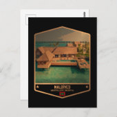 モルディブ ポストカード (正面/裏面)