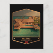 モルディブ ポストカード (正面)