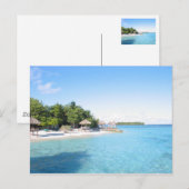 モルディブ ポストカード (正面/裏面)