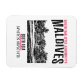 モルディブ マグネット (横)