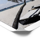 モルディブ – メインビーチ- ポスター (角)