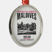モルディブ メタルオーナメント (右)