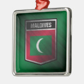 モルディブ メタルオーナメント (左)