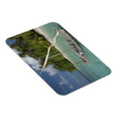 モルディブ、北の男性環礁、クダ島 マグネット (右側)