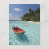 モルディブ、男性の環礁、クダ・バンドス島 ポストカード (正面)