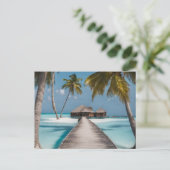 モルディブ(3) ポストカード (スタンド正面)