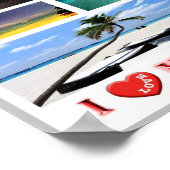 モルディブ – I Love - ポスター (角)