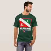 モルディブ(sq)を飛び込む tシャツ (正面フル)