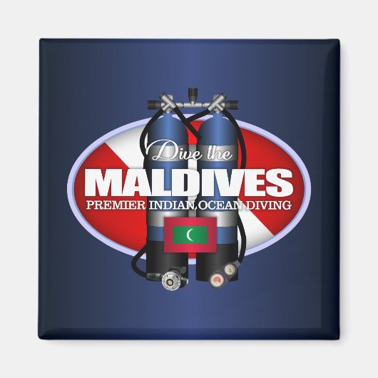 モルディブ(ST) マグネット (正面)