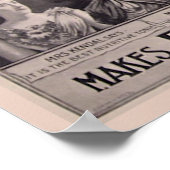 モルトエキス健康ポスター ポスター (角)