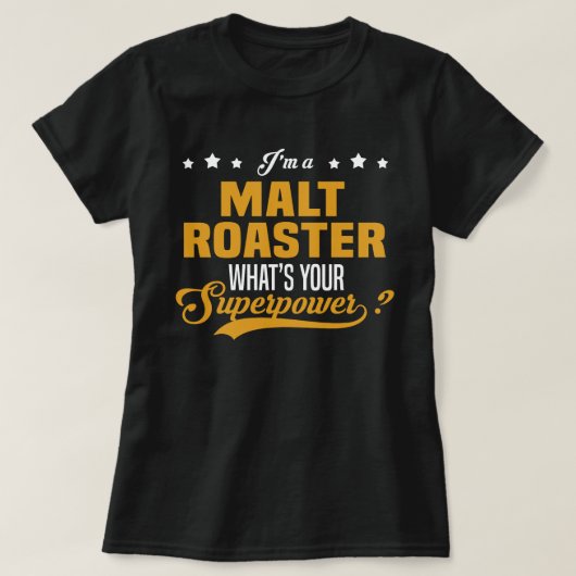 モルトロースター Tシャツ (デザイン正面)