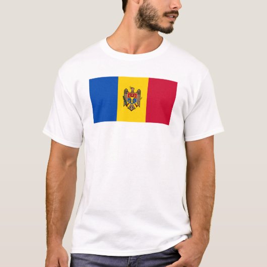 モルドバの国旗 Tシャツ (正面)