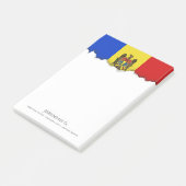 モルドバの旗 ポストイット (アングル)